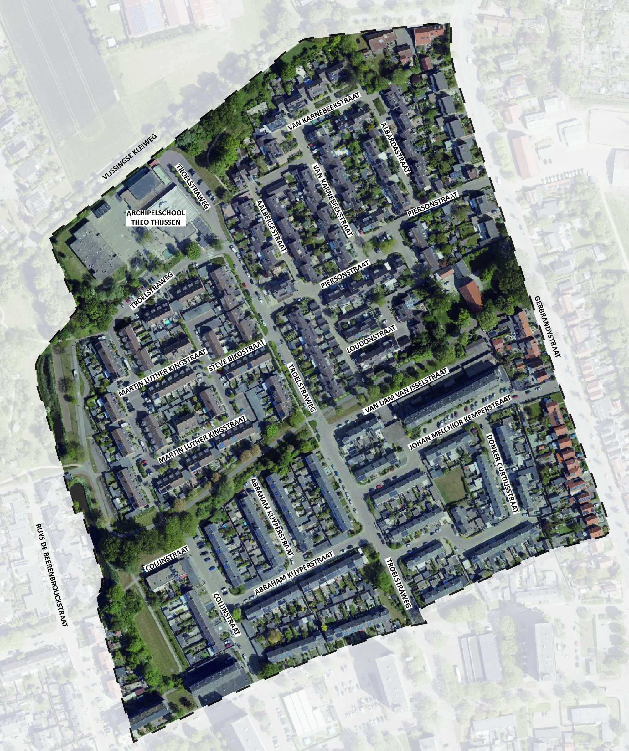 Plattegrond Paauwenburg Noordoost